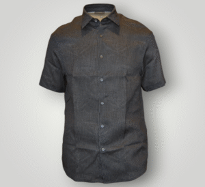 Camicia Emporio Armani Nera a Maniche Corte