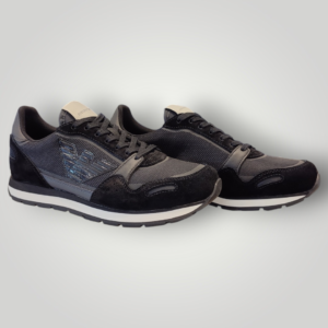 Sneakers Emporio Armani in Mesh e Suede