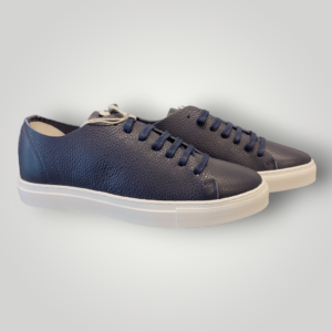 Sneakers L.B.M. 1911 Blu in Pelle