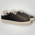 Sneakers Emporio Armani Nere in Pelle