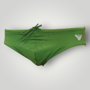 Costume Slip Emporio Armani Microfibra Verde