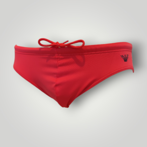 Costume Slip Emporio Armani Microfibra Rosso