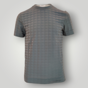 T-Shirt Emporio Armani in Jersey Grigia
