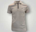 Polo Emporio Armani Beige con Zip