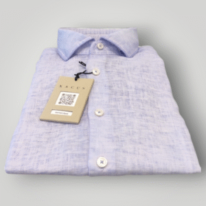 Camicia Xacus in Lino Lilla