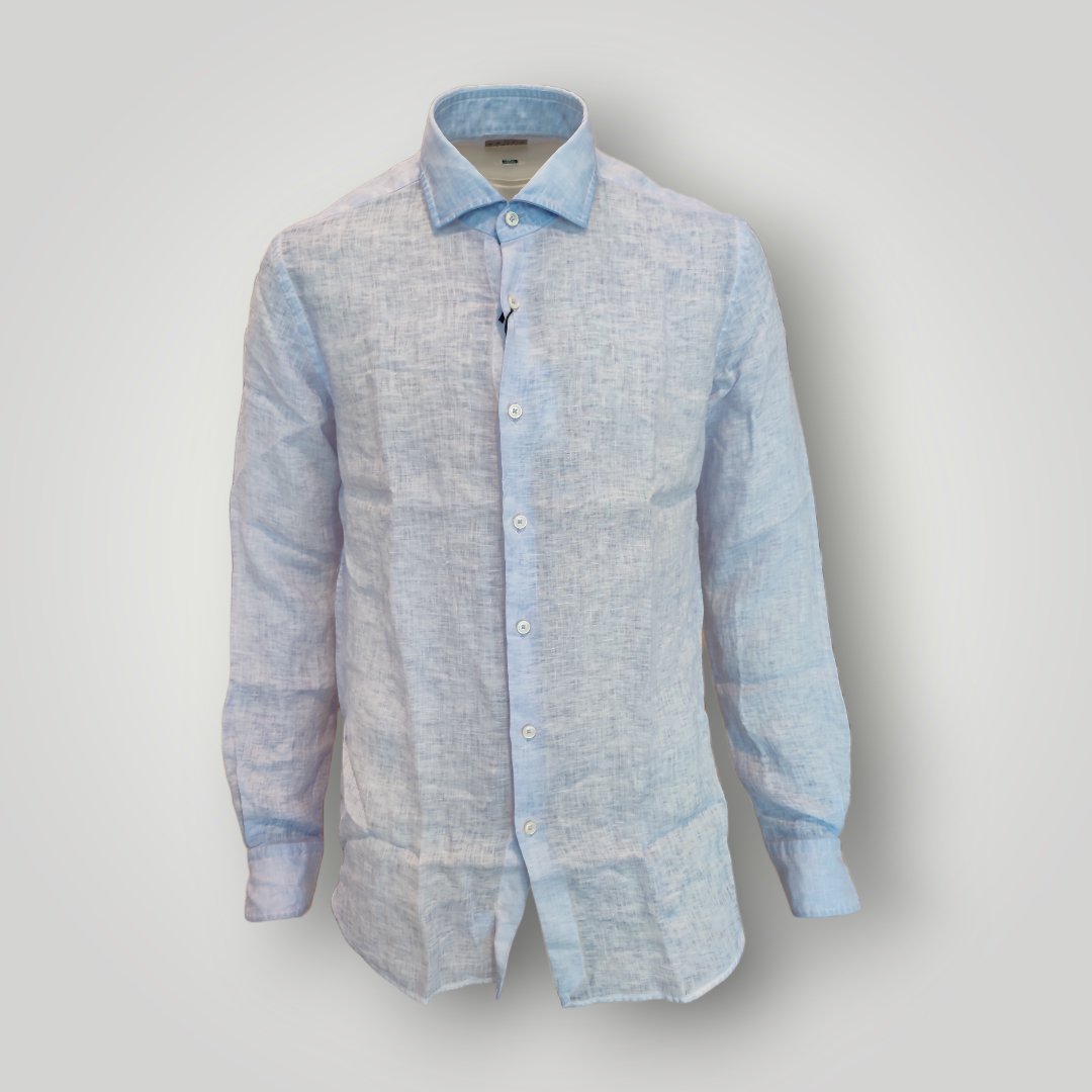 Camicia Xacus in Lino Lilla