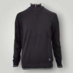 Maglia Emporio Armani con Zip Nera