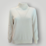 Maglia Gran Sasso in Cashmere Bianca
