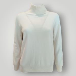 Maglia Gran Sasso in Cashmere Bianca