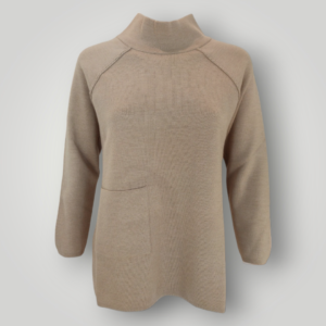 Maglia Gran Sasso in Lana Cammello