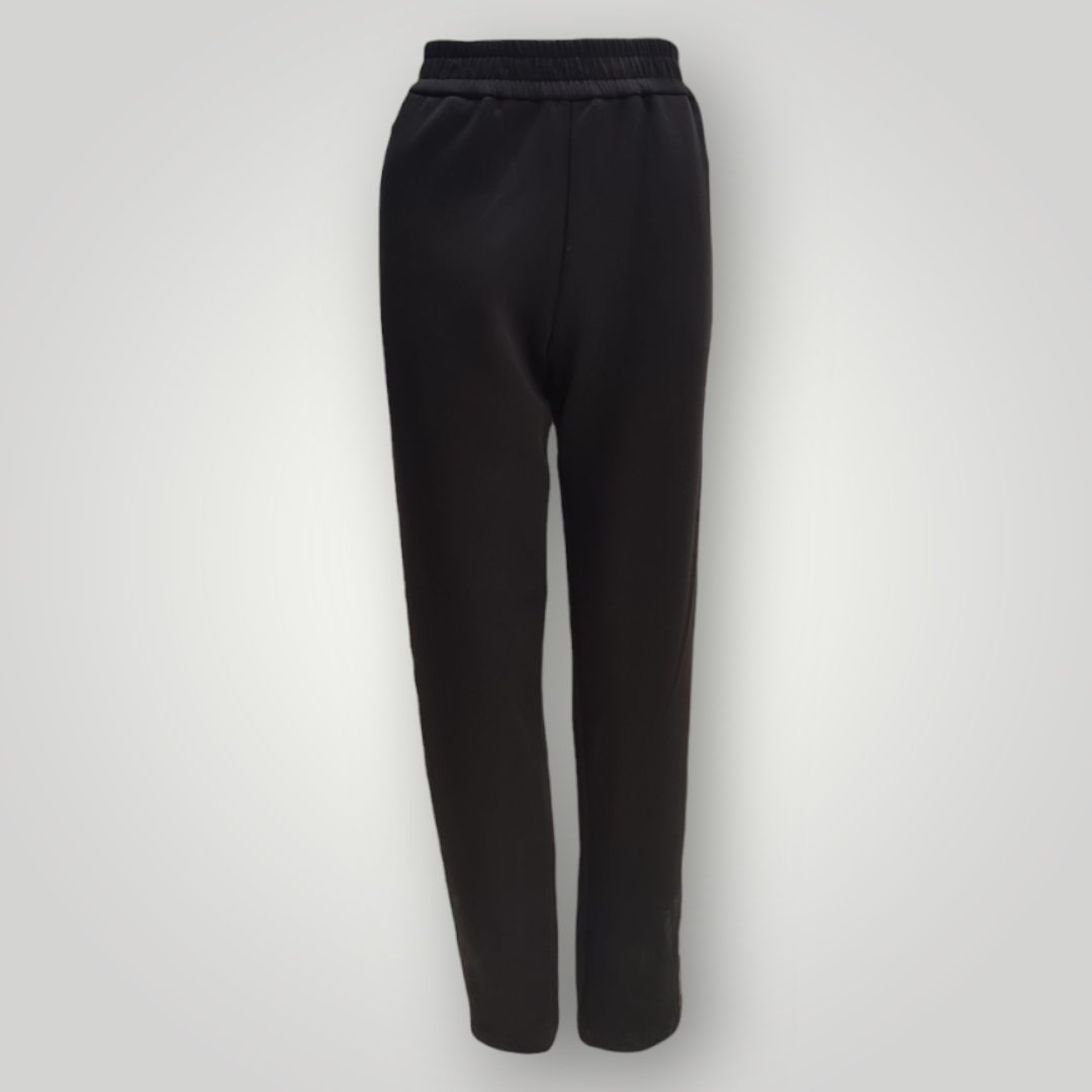 Pantalone Emporio Armani Nero in Felpa