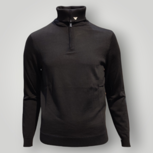 Maglia Emporio Armani Nera con Zip