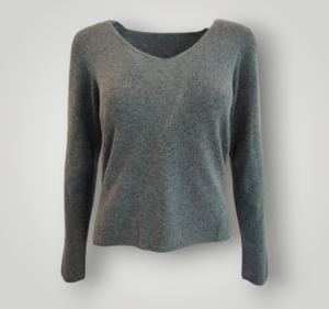 Maglia Le Tricot Perugia Grigio Mélange