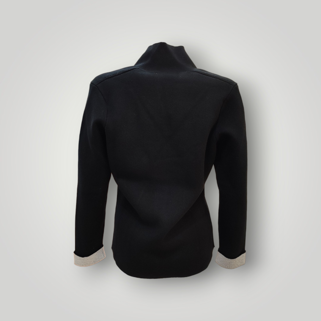 Giacca in Maglia Gran Sasso Nera