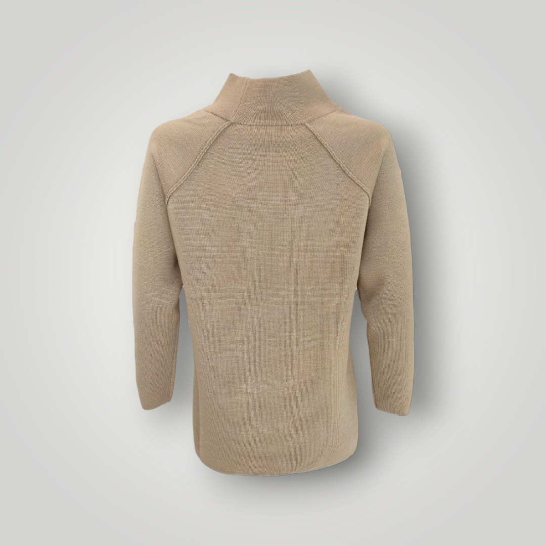 Maglia Gran Sasso in Lana Cammello