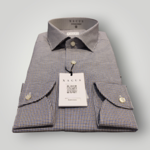 Camicia Xacus Tailor in Micro Fantasia