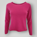 Maglia Gran Sasso in Lana e Cashmere Fucsia