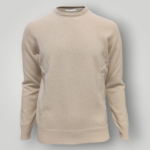 Maglia Gran Sasso in Lana e Cashmere Beige