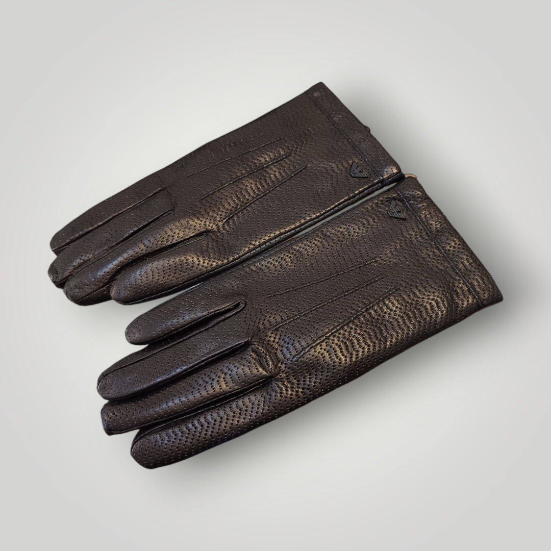 Guanti Emporio Armani in Pelle