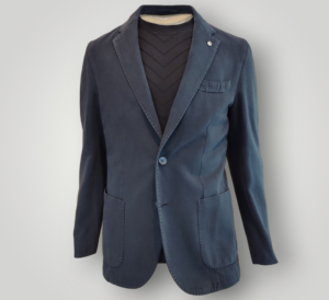 Giacca Monopetto L.B.M. 1911 Blu Vintage