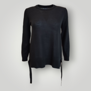 Maglia Emporio Armani Nera in Misto Lana