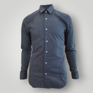 Camicia Xacus Slim in Micro Fantasia