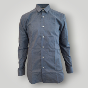 Camicia Xacus Slim in Micro Fantasia