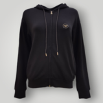 Felpa con Cappuccio Emporio Armani Nera