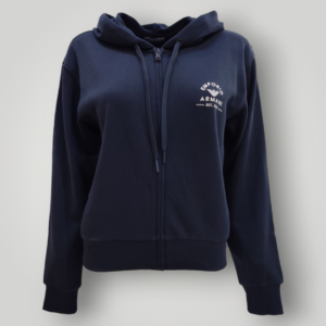 Felpa con Cappuccio Emporio Armani Blu