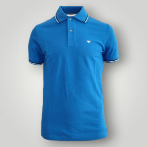 Polo Emporio Armani Slim Blu Nautico
