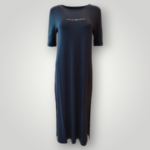Abito Emporio Armani in Viscosa Blu