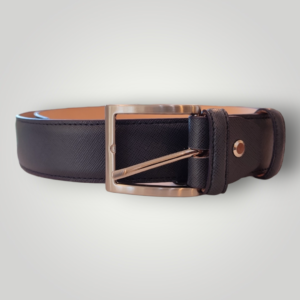 Cintura in Pelle Bergamotto Saffiano