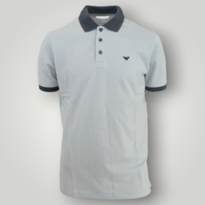 Polo Emporio Armani in Piquet Grigia