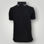 Polo Emporio Armani in Piquet Nera