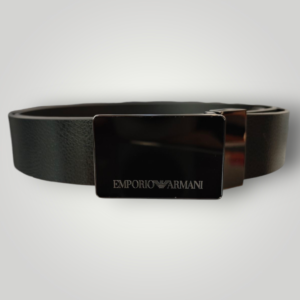 Cintura in Pelle Emporio Armani con Placchetta