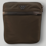 Tracolla Piatta Emporio Armani in Nylon