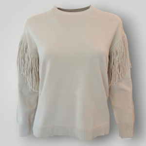 Maglia Marella Monochrome Bianco Lana