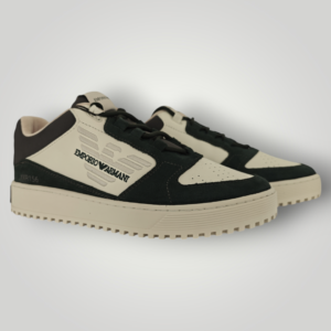 Sneakers Emporio Armani in Pelle Verdi