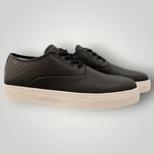 Sneakers Emporio Armani in Pelle Nere