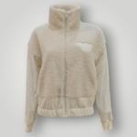 Felpa Orsetto Zip Emporio Armani Bianca