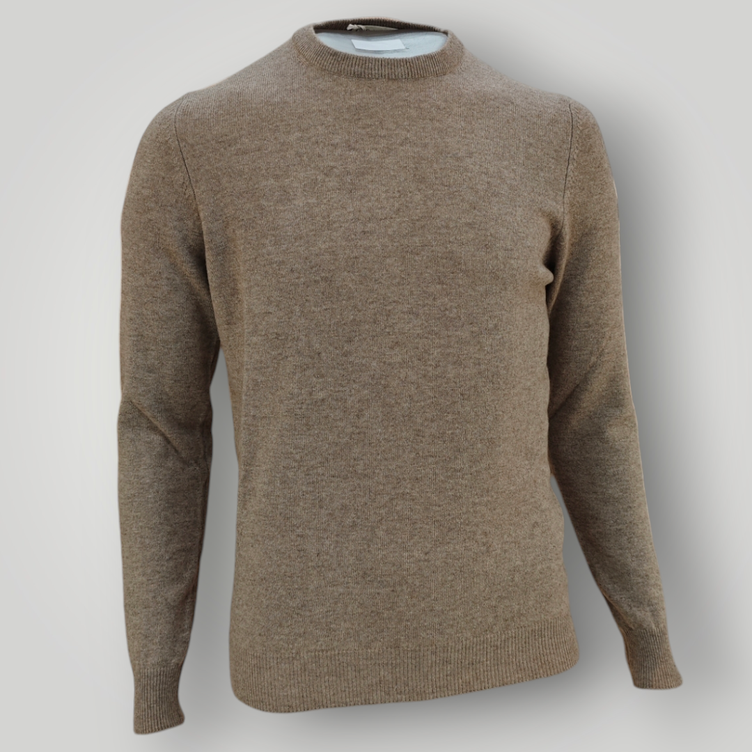 Maglia in Cashmere Nocciola