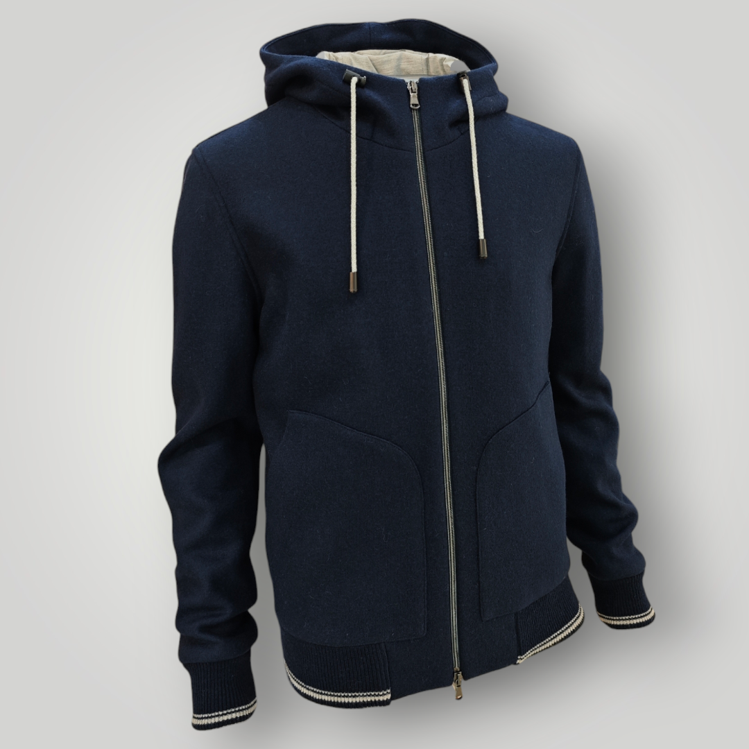 Felpa Giubbotto L.B.M. 1911 Blu