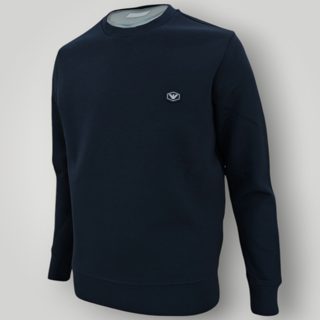 Felpa Emporio Armani Essential Blu - immagine 3