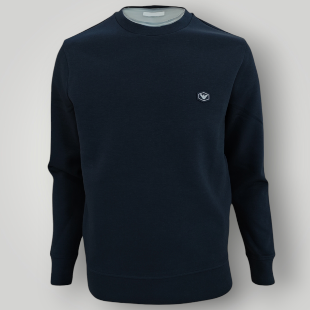 Felpa Emporio Armani Essential Blu