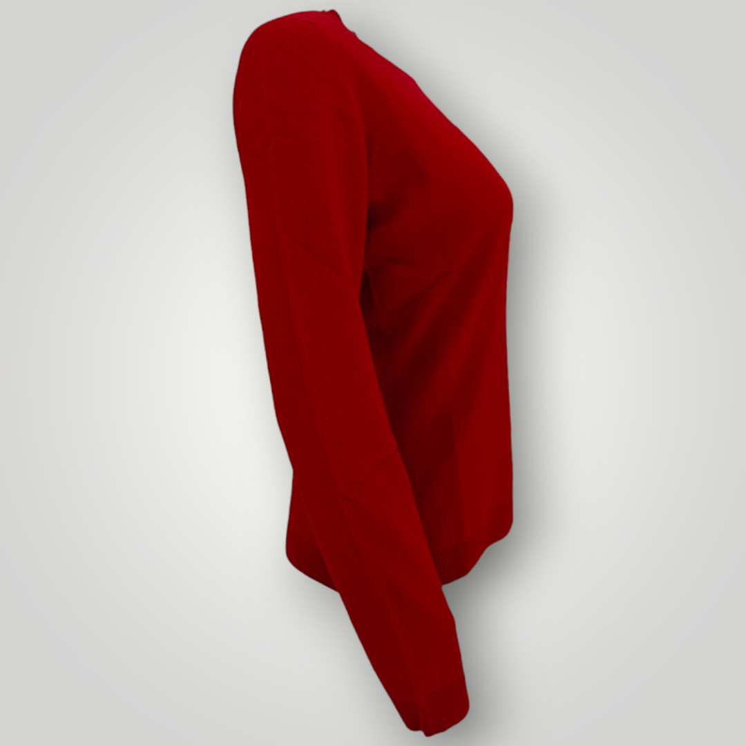 Maglia Gran Sasso in Lana e Cashmere Rossa - immagine 4