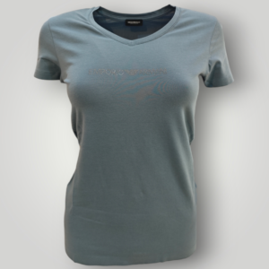 T-Shirt Emporio Armani Celeste Polvere