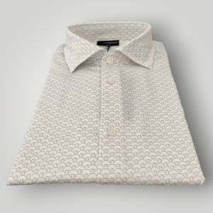 Camicia Emporio Armani Bianca in Fantasia Aquile