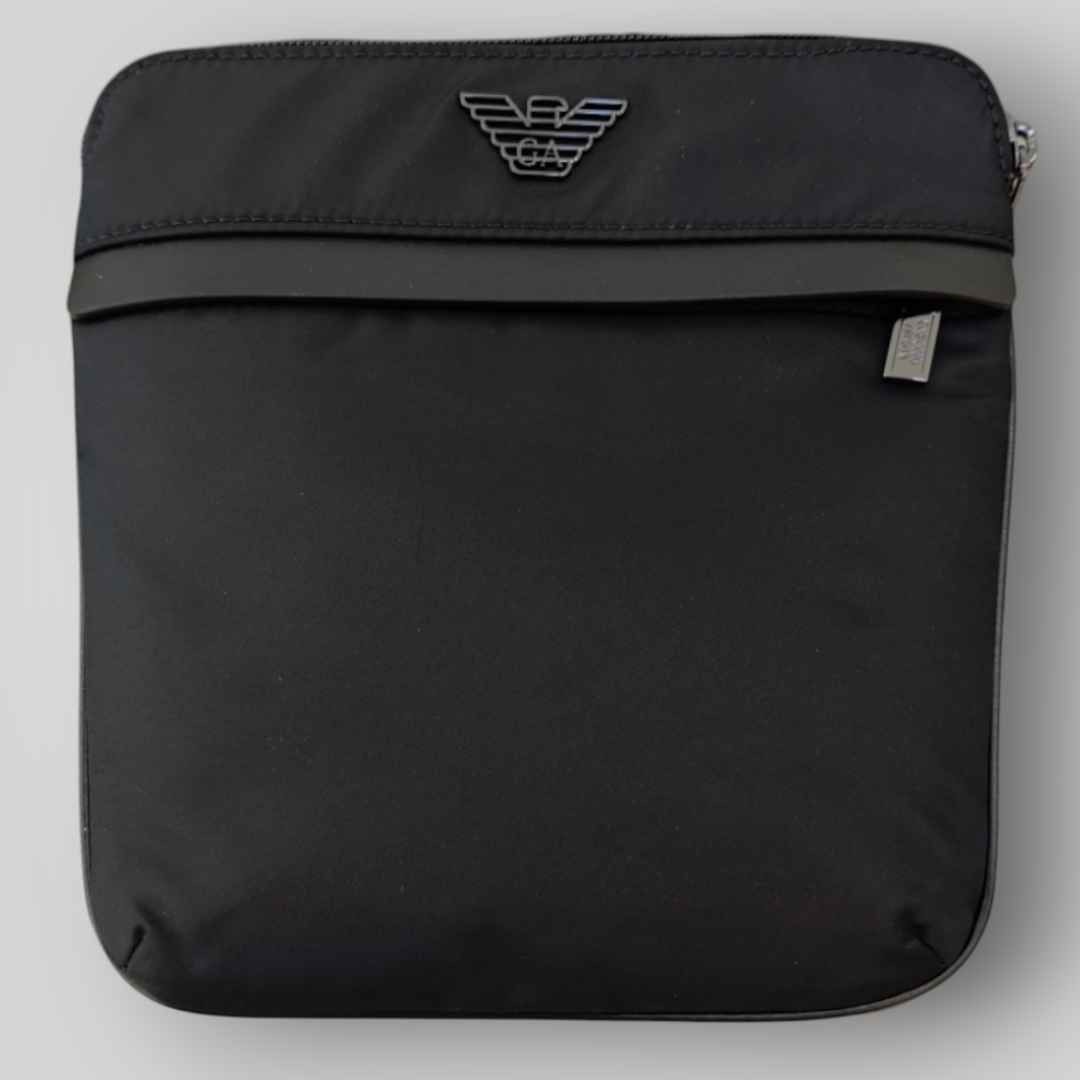 Tracolla Piatta Emporio Armani in Nylon