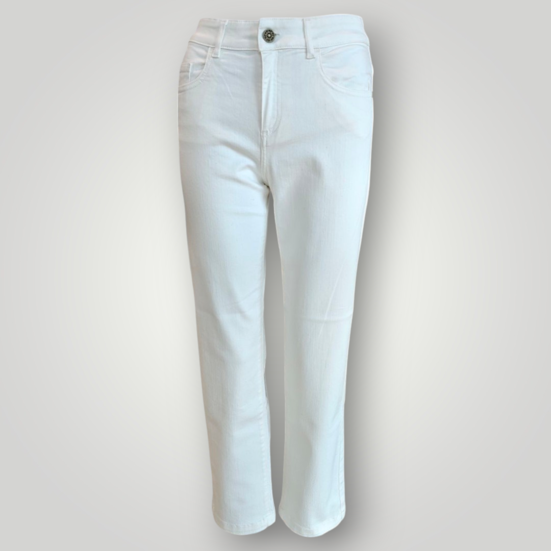 5 Tasche Stretch Nenette Sierra Bianco