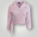 Blusa in Popeline Nenette Rosa